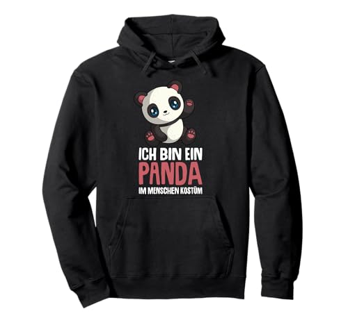 Panda Kostüm Pandabär Kinder Mädchen Damen Pullover Hoodie Panda Kostüm Pandabär Kinder Mädchen Damen Pullover Hoodie von Lustige Panda Liebhaber Geschenke