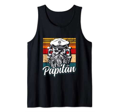 Herren Papitän | Papa und Kapitän Lustiger Retro-Anker Vatertag Tank Top Herren Papitän | Papa und Kapitän Lustiger Retro-Anker Vatertag Tank Top von Lustige Papa Vater Vatertag Papitän Retro Motive