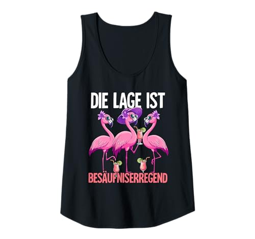 Damen Die Lage Ist Besäufniserregend Tank Top von Lustige Party Gadgets