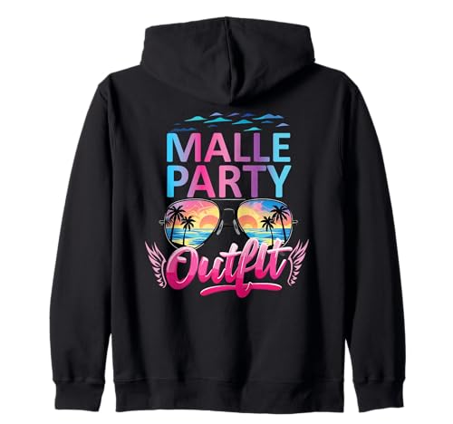 Malle Party Gruppenshirt Frauen Mallorca Outfit Damen Party Kapuzenjacke Malle Party Gruppenshirt Frauen Mallorca Outfit Damen Party Kapuzenjacke von Lustige Party Köstüme Frauen Männer Urlaub