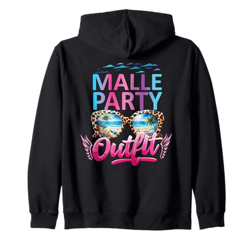 Malle Party Gruppenshirt Frauen Mallorca Outfit Damen Party Kapuzenjacke Malle Party Gruppenshirt Frauen Mallorca Outfit Damen Party Kapuzenjacke von Lustige Party Köstüme Frauen Männer Urlaub
