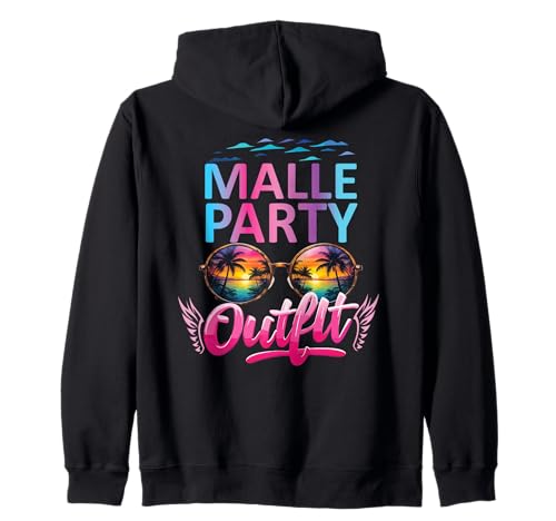 Malle Party Gruppenshirt Frauen Mallorca Outfit Damen Party Kapuzenjacke Malle Party Gruppenshirt Frauen Mallorca Outfit Damen Party Kapuzenjacke von Lustige Party Köstüme Frauen Männer Urlaub