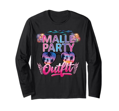 Malle Party Gruppenshirt Frauen Mallorca Outfit Damen Party Langarmshirt Malle Party Gruppenshirt Frauen Mallorca Outfit Damen Party Langarmshirt von Lustige Party Köstüme Frauen Männer Urlaub
