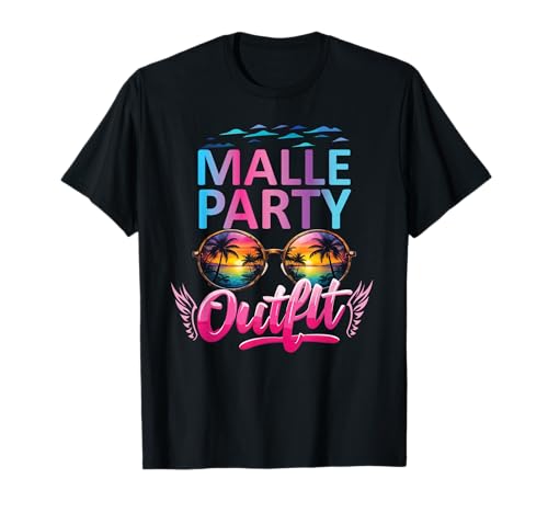 Malle Party Gruppenshirt Frauen Mallorca Outfit Damen Party T-Shirt Malle Party Gruppenshirt Frauen Mallorca Outfit Damen Party T-Shirt von Lustige Party Köstüme Frauen Männer Urlaub