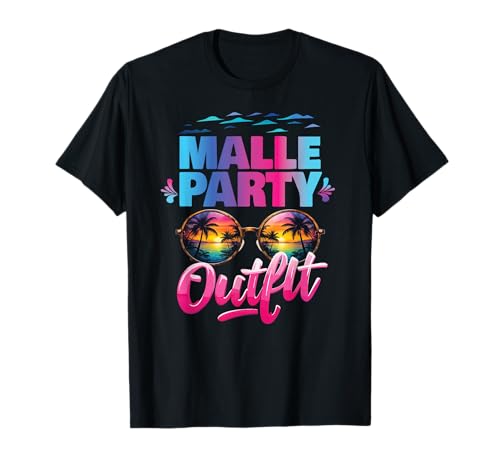 Malle Party Gruppenshirt Frauen Mallorca Outfit Damen Party T-Shirt Malle Party Gruppenshirt Frauen Mallorca Outfit Damen Party T-Shirt von Lustige Party Köstüme Frauen Männer Urlaub