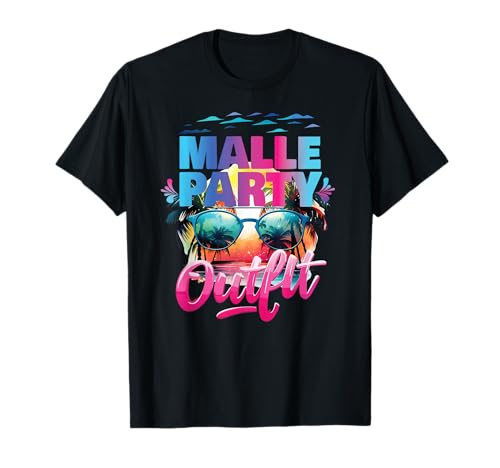 Malle Party Gruppenshirt Frauen Mallorca Outfit Damen Party T-Shirt Malle Party Gruppenshirt Frauen Mallorca Outfit Damen Party T-Shirt von Lustige Party Köstüme Frauen Männer Urlaub