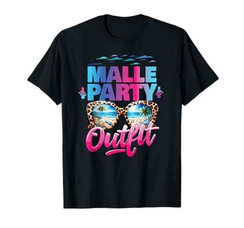 Malle Party Gruppenshirt Frauen Mallorca Outfit Damen Party T-Shirt von Lustige Party Köstüme Frauen Männer Urlaub
