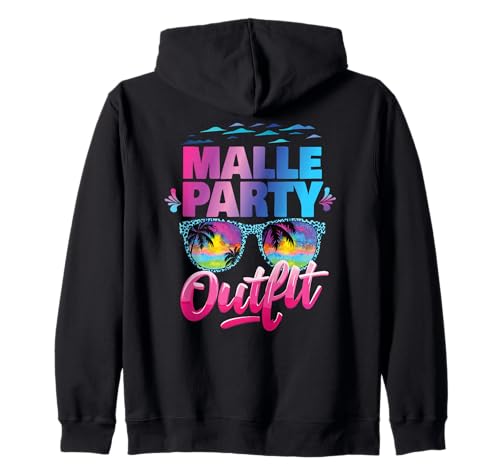 Malle Party Gruppenshirt Mallorca Outfit Damen Herren Party Kapuzenjacke Malle Party Gruppenshirt Mallorca Outfit Damen Herren Party Kapuzenjacke von Lustige Party Köstüme Frauen Männer Urlaub