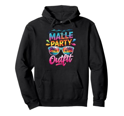 Malle Party Gruppenshirt Mallorca Outfit Damen Herren Party Pullover Hoodie Malle Party Gruppenshirt Mallorca Outfit Damen Herren Party Pullover Hoodie von Lustige Party Köstüme Frauen Männer Urlaub