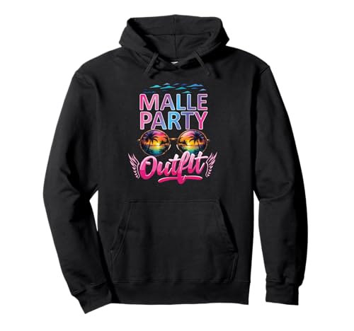 Malle Party Gruppenshirt Mallorca Outfit Damen Herren Party Pullover Hoodie Malle Party Gruppenshirt Mallorca Outfit Damen Herren Party Pullover Hoodie von Lustige Party Köstüme Frauen Männer Urlaub