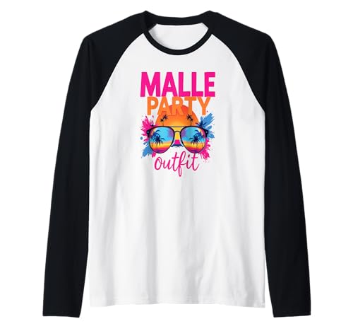 Malle Party Gruppenshirt Mallorca Outfit Damen Herren Party Raglan Malle Party Gruppenshirt Mallorca Outfit Damen Herren Party Raglan von Lustige Party Köstüme Frauen Männer Urlaub