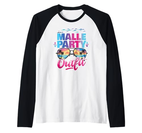 Malle Party Gruppenshirt Mallorca Outfit Damen Herren Party Raglan Malle Party Gruppenshirt Mallorca Outfit Damen Herren Party Raglan von Lustige Party Köstüme Frauen Männer Urlaub