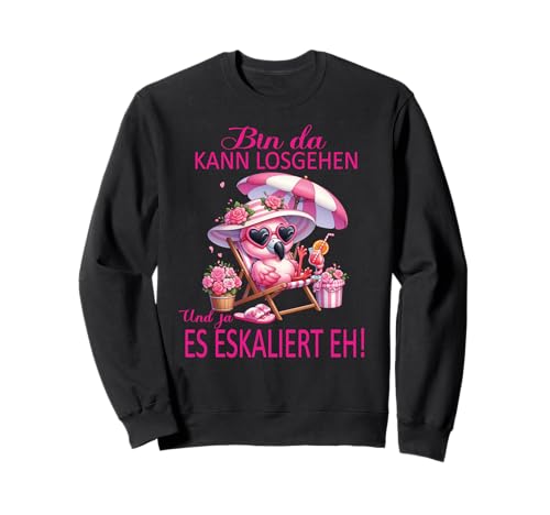 Malle Party Gruppenshirt Mallorca Outfit Damen Herren Party Sweatshirt von Lustige Party Köstüme Frauen Männer Urlaub