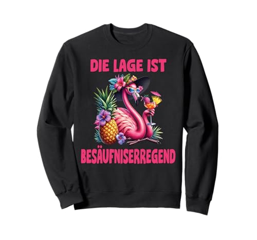 Malle Party Gruppenshirt Mallorca Outfit Damen Herren Party Sweatshirt von Lustige Party Köstüme Frauen Männer Urlaub