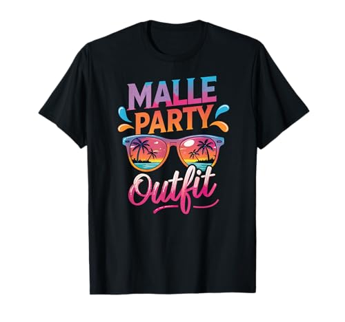 Malle Party Gruppenshirt Mallorca Outfit Damen Herren Party T-Shirt Malle Party Gruppenshirt Mallorca Outfit Damen Herren Party T-Shirt von Lustige Party Köstüme Frauen Männer Urlaub