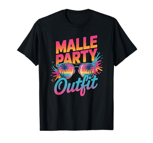 Malle Party Gruppenshirt Mallorca Outfit Damen Herren Party T-Shirt Malle Party Gruppenshirt Mallorca Outfit Damen Herren Party T-Shirt von Lustige Party Köstüme Frauen Männer Urlaub