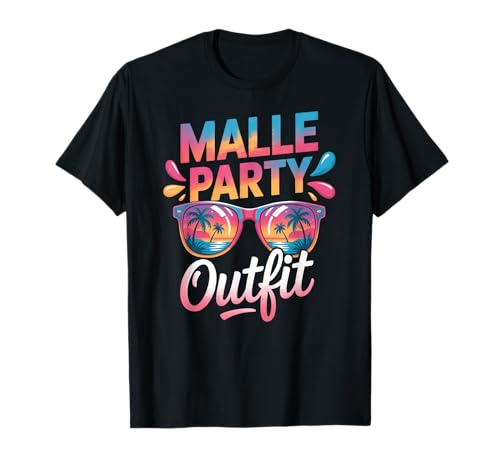Malle Party Gruppenshirt Mallorca Outfit Damen Herren Party T-Shirt Malle Party Gruppenshirt Mallorca Outfit Damen Herren Party T-Shirt von Lustige Party Köstüme Frauen Männer Urlaub