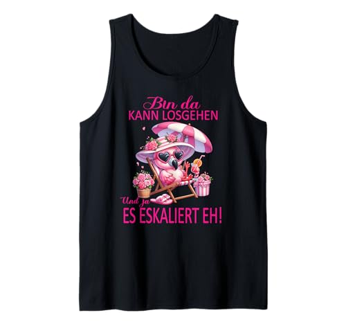 Malle Party Gruppenshirt Mallorca Outfit Damen Herren Party Tank Top von Lustige Party Köstüme Frauen Männer Urlaub