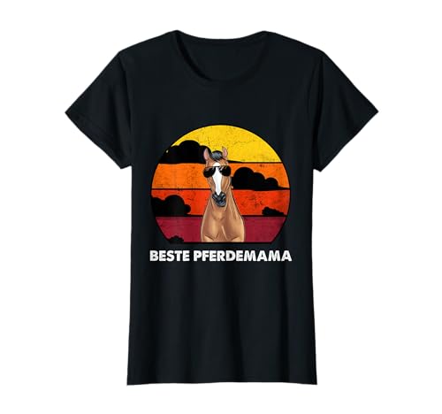 Beste Pferdemama Spruch Stall Pulli Horse Mom Pferde Mädchen T-Shirt Beste Pferdemama Spruch Stall Pulli Horse Mom Pferde Mädchen T-Shirt von Lustige Pferde Frauen Geschenk für eine Reiterin