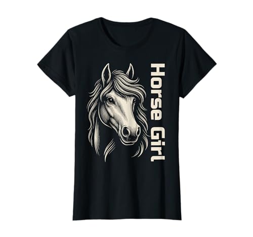 Pferdeliebhaber Pferdemotiv Pferdemädchen Spruch Damen Pferd T-Shirt Pferdeliebhaber Pferdemotiv Pferdemädchen Spruch Damen Pferd T-Shirt von Lustige Pferde Mädchen Reiterin Geschenke reiten
