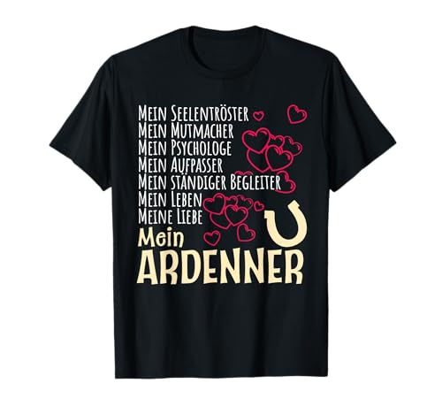 Damen Pferdespruch Reiterin Geschenk Ardenner Pferde T-Shirt Damen Pferdespruch Reiterin Geschenk Ardenner Pferde T-Shirt von Lustige Pferde Sprüche Kleidung