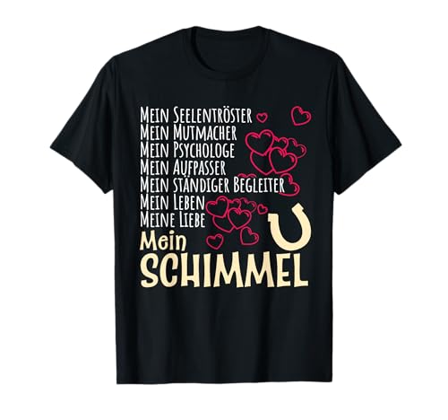 Damen Pferdespruch Reiterin Geschenk Schimmel Pferde T-Shirt von Lustige Pferde Sprüche Kleidung