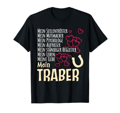 Damen Pferdespruch Reiterin Geschenk Traber Pferde T-Shirt von Lustige Pferde Sprüche Kleidung