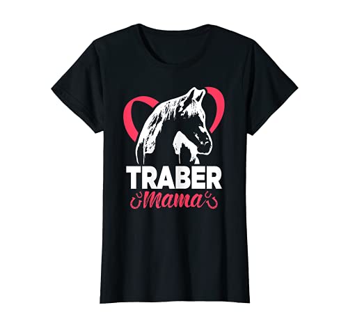 Traber Mama Reiterin Reiter Sprüche Pferde Mädchen T-Shirt Traber Mama Reiterin Reiter Sprüche Pferde Mädchen T-Shirt von Lustige Pferdesprüche Traber Geschenk