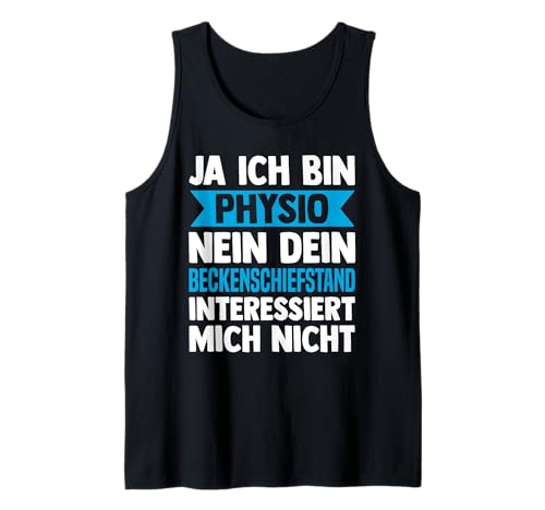 Lass mich in Ruhe! Männer Physio Ja Ich bin Physiotherapeut Tank Top Lass mich in Ruhe! Männer Physio Ja Ich bin Physiotherapeut Tank Top von Lustige Physio Kleidungs Praxis Physiotherapeut