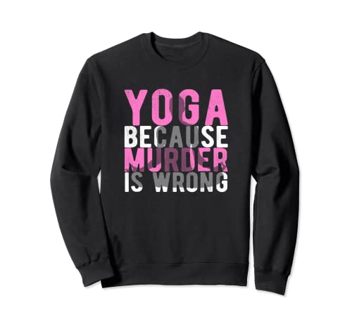 Yoga Meditieren Yogasitz Damen Meditation Sweatshirt von Lustige Pilates & Yogi Designs