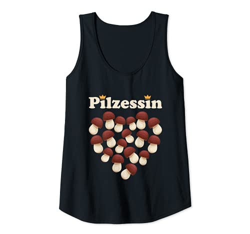 Damen Pilze Pilzsammler Pilz Sammeln Steinpilz Pilzessin Tank Top Damen Pilze Pilzsammler Pilz Sammeln Steinpilz Pilzessin Tank Top von Lustige Pilz Geschenke Für Pilzsammler