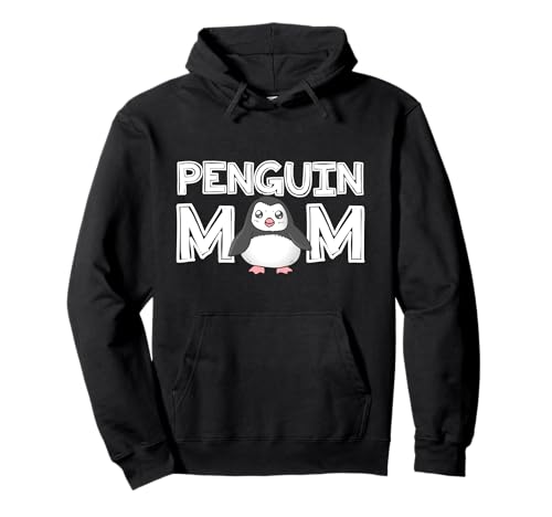 Damen Penguin Mom Mama Mutter Muttertags Geschenk Pinguin Pullover Hoodie Damen Penguin Mom Mama Mutter Muttertags Geschenk Pinguin Pullover Hoodie von Lustige Pinguin Outfits und Zubehör