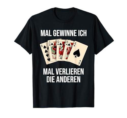 Lustige Pokerspieler und Kartenspiel Sprüche T-Shirt - Herren, Erwachsene Damen, Kartenspielerinnen - Schwarz - Klein - Kurzarm - Klassisches Kurzarm T-Shirt mit Mao-Kragen - Klassisch - Imported Lustige Pokerspieler und Kartenspiel Sprüche T-Shirt - Herren, Erwachsene Damen, Kartenspielerinnen - Schwarz - Klein - Kurzarm - Klassisches Kurzarm T-Shirt mit Mao-Kragen - Klassisch - Imported von Lustige Pokerspieler und Kartenspiel Sprüche