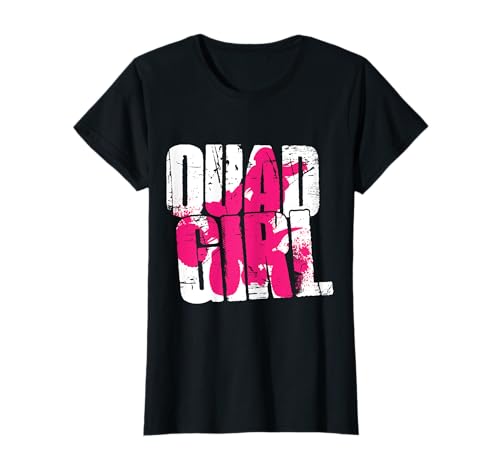 Quad Girl lustiges Quad Fahrerin QuadBiker ATV Mädchen Frau T-Shirt Quad Girl lustiges Quad Fahrerin QuadBiker ATV Mädchen Frau T-Shirt von Lustige Quad Fahrerin Allrad ATV Motorsport Fans