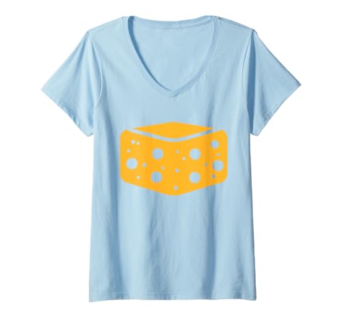 Damen Kleine lustige minimalistische Reinigung einfacher Schwamm T-Shirt mit V-Ausschnitt Damen Kleine lustige minimalistische Reinigung einfacher Schwamm T-Shirt mit V-Ausschnitt von Lustige Reinigungsschwämme einfacher Schwamm