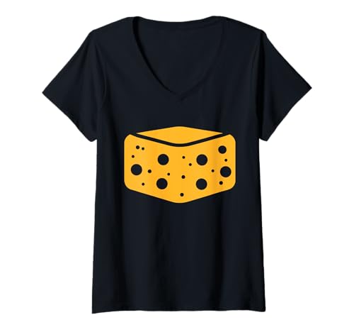 Damen Kleine lustige minimalistische Reinigung einfacher Schwamm T-Shirt mit V-Ausschnitt Damen Kleine lustige minimalistische Reinigung einfacher Schwamm T-Shirt mit V-Ausschnitt von Lustige Reinigungsschwämme einfacher Schwamm