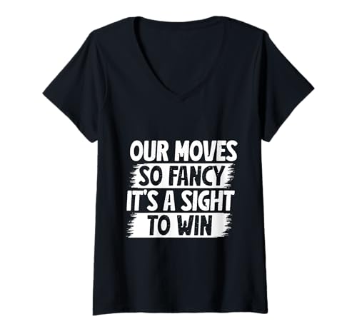 Damen Reiten Moves Fancy Sight to Win Reiter T-Shirt mit V-Ausschnitt Damen Reiten Moves Fancy Sight to Win Reiter T-Shirt mit V-Ausschnitt von Lustige Reiten Shirts & Vielseitigkeits Designs