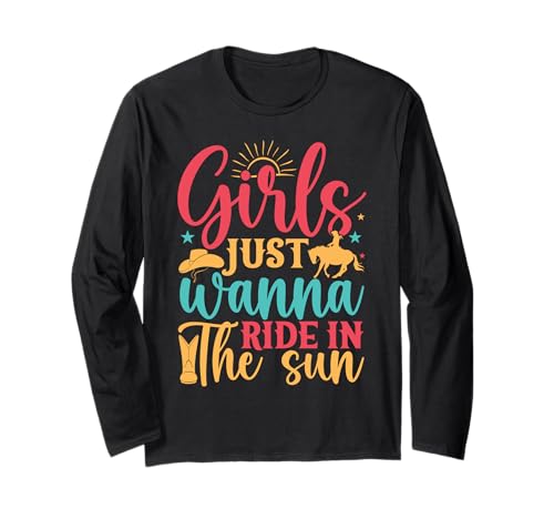Hobby Reiter Girls Just Wanna Ride Reitsport Langarmshirt Hobby Reiter Girls Just Wanna Ride Reitsport Langarmshirt von Lustige Reitsport Geschenke Shirts Dressur Designs