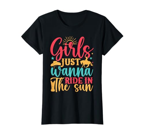 Hobby Reiter Girls Just Wanna Ride Reitsport T-Shirt Hobby Reiter Girls Just Wanna Ride Reitsport T-Shirt von Lustige Reitsport Geschenke Shirts Dressur Designs