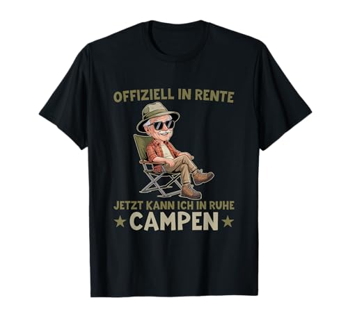 Herren Ruhestand In Ruhe Campen - Rentner T-Shirt Herren Ruhestand In Ruhe Campen - Rentner T-Shirt von Lustige Rente Designs für Papa & Opa