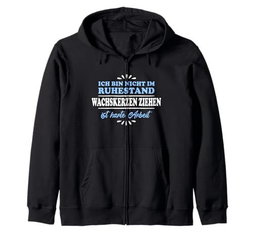 Ruhestand Rentner Pensioner Wachskerzen Kapuzenjacke Ruhestand Rentner Pensioner Wachskerzen Kapuzenjacke von Lustige Rentner Rente Ruhestand Geschenke Shirts
