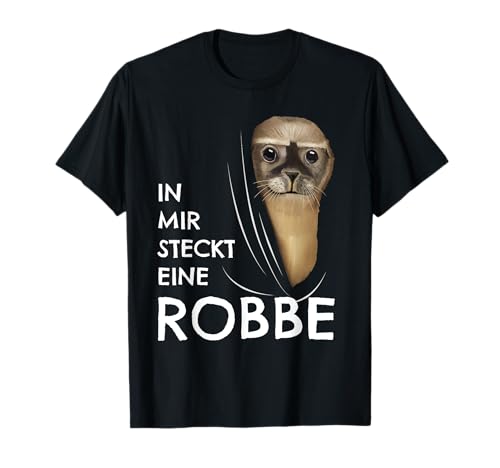 Robben Kostüm Kinder Kleidung In mir steckt eine Robbe T-Shirt Robben Kostüm Kinder Kleidung In mir steckt eine Robbe T-Shirt von Lustige Robben Sachen für Damen, Herren & Kinder