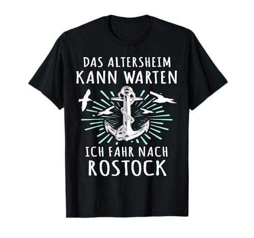Lustige Rostock Sprüche Ostsee Urlaub Rostocker T-Shirt, Damen, Unisex-Erwachsene, Kurzarm, Schwarz, S, Casual, Humorous, Coastal-themed T-Shirt Lustige Rostock Sprüche Ostsee Urlaub Rostocker T-Shirt, Damen, Unisex-Erwachsene, Kurzarm, Schwarz, S, Casual, Humorous, Coastal-themed T-Shirt von Lustige Rostock Sprüche Ostsee Urlaub Rostocker