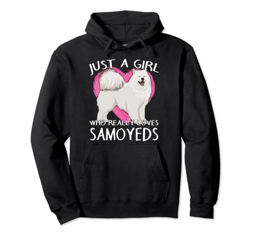 Samojede Hunde Besitzer Damen Mädchen liebt Samojedes Pullover Hoodie von Lustige Samojede Geschenkideen & Zubehör