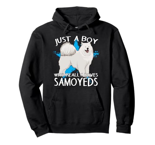 Samojede Hunde Besitzer Herren Junge liebt Samojedes Pullover Hoodie Samojede Hunde Besitzer Herren Junge liebt Samojedes Pullover Hoodie von Lustige Samojede Geschenkideen & Zubehör