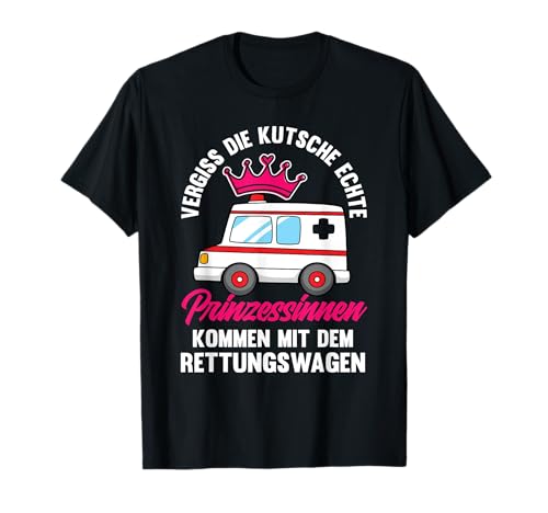 Frauen Sanitäterin Prinzeissin Rettungsdienst Sanitäter T-Shirt Frauen Sanitäterin Prinzeissin Rettungsdienst Sanitäter T-Shirt von Lustige Sanitäter Rettungsdienst Sprüche Geschenke