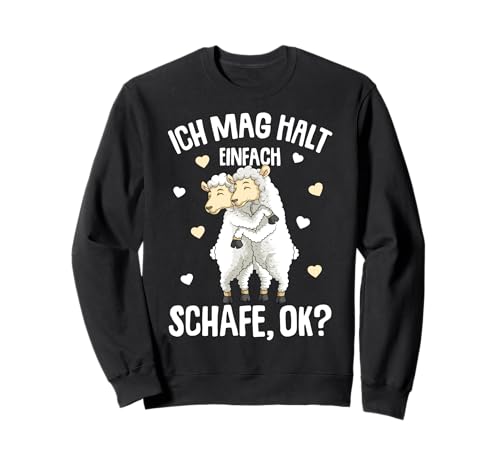 Ich mag halt Schafe Kinder Mädchen Damen Schaf Sweatshirt von Lustige Schaf Geschenke für Schäfer & Landwirt
