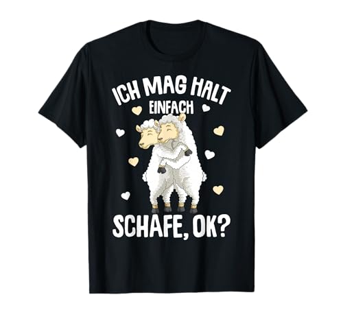 Ich mag halt Schafe Kinder Mädchen Damen Schaf T-Shirt Ich mag halt Schafe Kinder Mädchen Damen Schaf T-Shirt von Lustige Schaf Geschenke für Schäfer & Landwirt