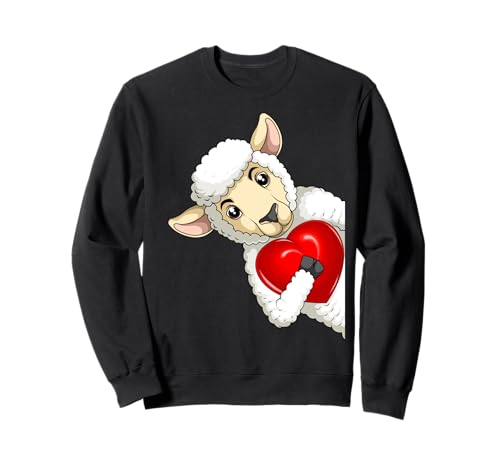 Schaf Schäfer Schafe Damen Kinder Sweatshirt Schaf Schäfer Schafe Damen Kinder Sweatshirt von Lustige Schaf Geschenke für Schäfer & Landwirt