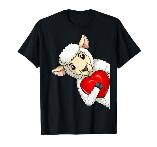 Schaf Schäfer Schafe Damen Kinder T-Shirt Schaf Schäfer Schafe Damen Kinder T-Shirt von Lustige Schaf Geschenke für Schäfer & Landwirt